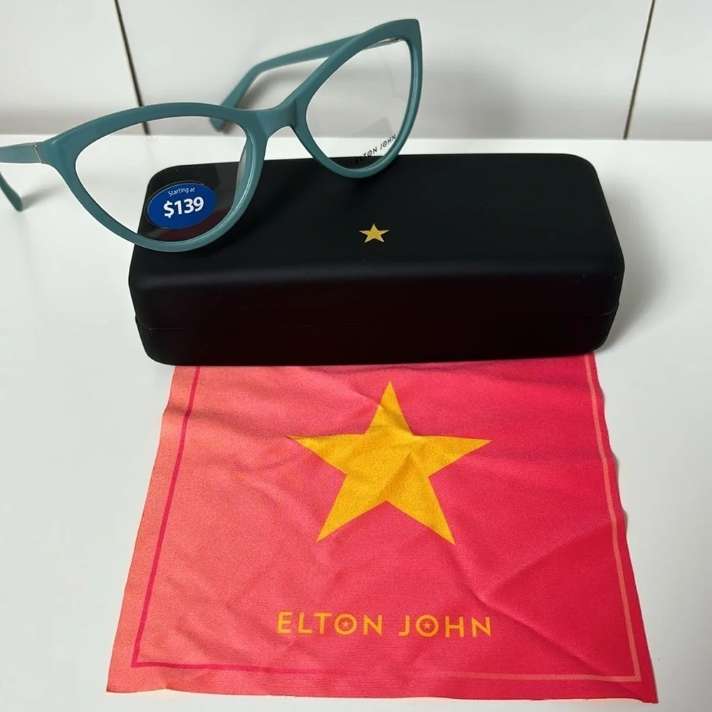 NWT Elton Schoolgirl Fashion Glasses